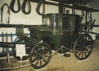 1839 Victorian Brougham Stage Isle Of Wight Coach Carriage Postcard