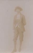 18th Century Victorian Elegant Suit Man Posing Wimborne Dorset Old Postcard