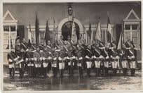1929 German Military Sword Fighting Fencing Army RPC Old Postcard