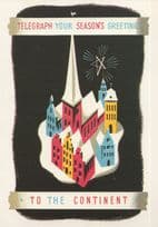 1938 Telegraph 1985 Communications Christmas FDC Postcard
