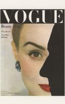 1944 New Paris Fashions WW2 Vogue Magazine Photo Postcard