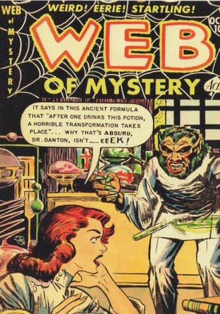 1950s Husband Cheating On Wife For Younger Lover Just Married Postcard