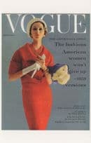 1959 American Fifth Avenue Collections Fashion Lucinda Hollingsworth Postcard