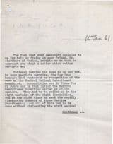 1961 Angry Medical Letter From WW2 Doctor To Edward Heath