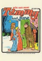 1970s Fancy Dress Party Clown Bearsuit Tammy 1970s Comic Postcard