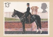 1970s London Mounted Woman Police Officer Rare FDC Postcard