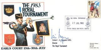 1983 Royal Tournament Iain Ferguson London Earls Court Hand Signed FDC