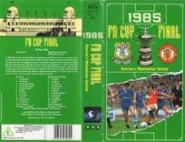 1985 FA Cup Final Everton vs Manchester Utd Hand Signed Video Photo