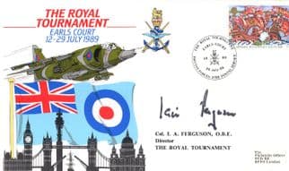1989 Royal Tournament Iain Ferguson London Earls Court Hand Signed FDC