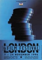 1996 London Film Cinema Festival Time Out Advertising Postcard