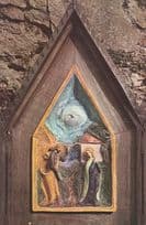 1st Joyful Mystery The Annunciation Aylesford Kent Christian Postcard