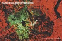 2000 Australian Geometry Geography Competition Advertising Postcard