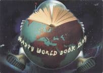 2006 Happy World Book Day Spread The Word Advertising Postcard