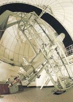 28 Inch Telescope Largest British Maritime Museum 1980s Postcard