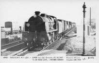 31900 Freight Train at Hither Green in 1951 Pamlin Prints Railway RPC Postcard