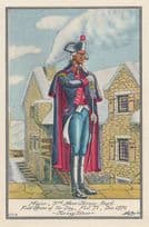 3rd Major New Jersey Regiment Canadian Army Uniform Postcard