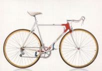 3Rensho Super Record Export Japan Japanese Jitensha Bicycle Postcard