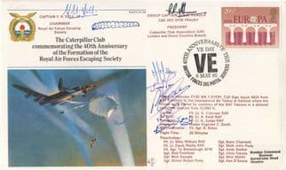 40th Anniversary Of The Formation RAF Escaping Society Hand Signed FDC