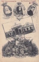 75th Anniversary Belgium Independence Postcard