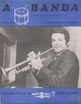 A Banda Herb Alpert Vintage Sheet Music