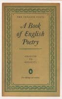 A Book Of English Poetry Chaucer To Rossetti 1950 Book Postcard