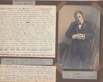 A Bunch Of Violets Play Sydney Grundy Reading Theatre Manager Antique Postcard