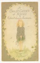 A Childs Garden Of Verses 1947 Puffin Book Postcard