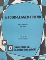 A Four Legged Friend Jack Brooks 1940s Sheet Music