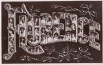 A Girls Named Called FLORENCE Old Theatre Star Actress Images Name RPC Postcard