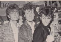 A-Ha Vintage Early Photo Shoot Rare London Postcard