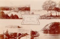 A Memento Of Isipingo Natal South Africa Old Real Photo Postcard