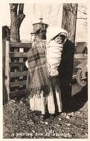 A Native Son Of Nevada USA Old Character Real Photo Postcard