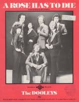 A Rose Has To Die The Dooleys Sheet Music