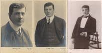 A Young Harry Tate 3x Comedian Old Postcard s incl RPC Rotary