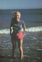 A Young Marilyn Monroe At Malibu During 1948 Rare Postcard