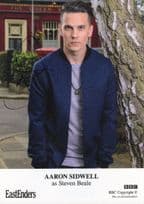 Aaron Sidwell as Steven Beale Eastenders Hand Signed Cast Card