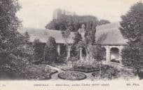 Abbeville Hotel Dieu Gardens Ancien Clotre Old French Postcard