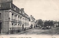 Abbeville Le College du Jeunes Filles French Old Postcard