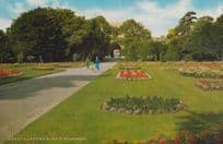 Abbey Gardens Bury St Edmunds 1970s Postcard