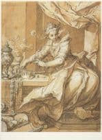 Abraham Bloemaert 1600s Medieval Painting Postcard