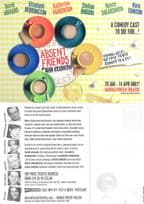 Absent Friends Kara Tointon Of Eastenders London Alan Ayckbourne Theatre Postcard