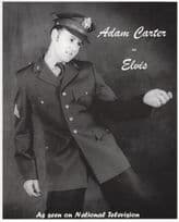 Adam Carter as Elvis Presley Television Star Hand Signed Large Photo