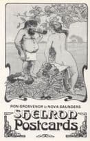 Adam & Eve Pipe Smoking Robinson Crusoe Advertising Postcard