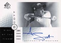 Adam Scott Sign Of The Times Hand Signed 2001 SP Golf Autograph Card