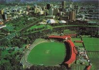 Adelaide Cricket Ground Stunning Birds Eye Australian Postcard