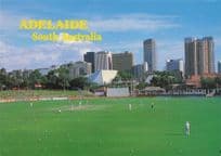Adelaide vs West Indies Cricket Ground Aerial Australia Postcard
