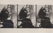 Adelboden 8MM Camera Film Winter Sports Sleigh Switzerland Old Postcard