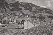 Adelboden Alpina Jugendhaus und Heimstaette Swiss Old RPC Postcard