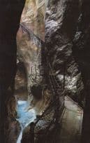 Adelboden Die Chollernschluct Switzerland 1970s Postcard