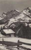 Adelboden Gross Lohner Old Real Photo Switzerland Postcard
